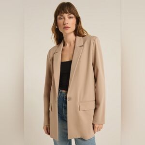 Z SUPPLY - DO IT ALL RELAXED BLAZER PUTTY Size M